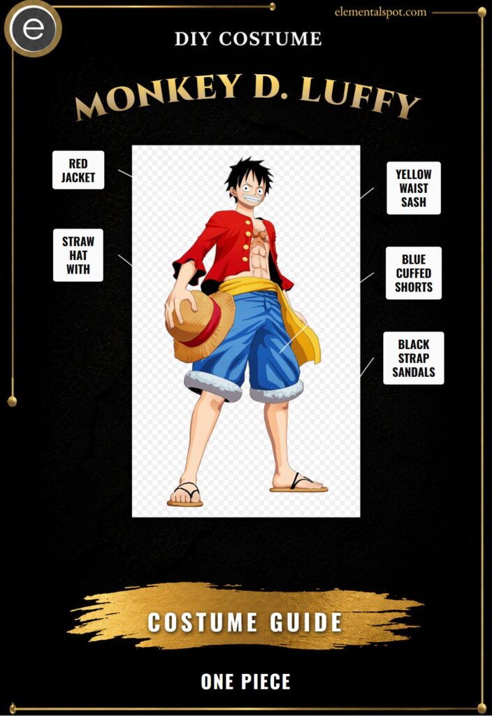 Monkey D. Luffy One Piece Costume