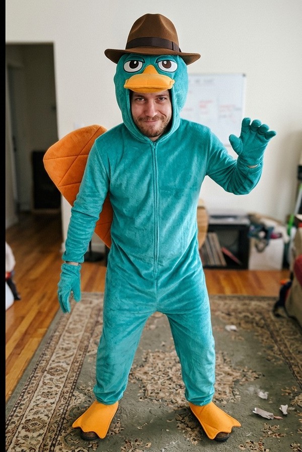 Perry the Platypus Phineas and Ferb cosplay