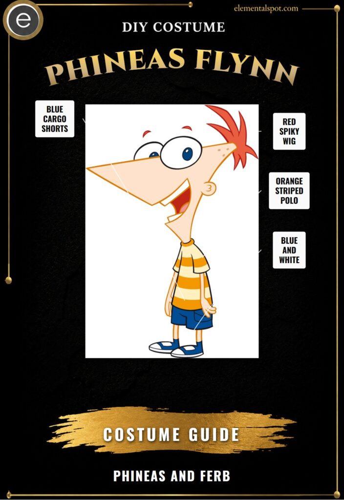 Phineas Flynn Phineas and Ferb Costume