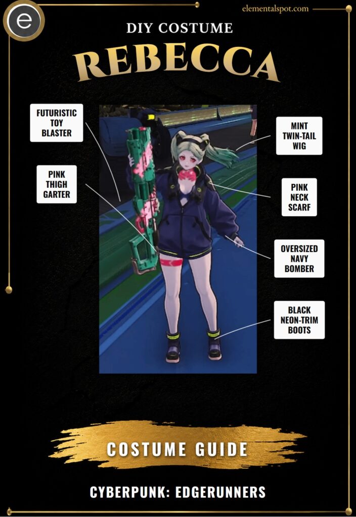 Rebecca Cyberpunk: Edgerunners Costume