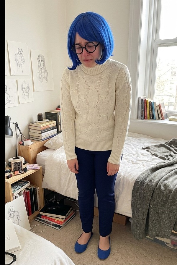 Sadness Inside Out cosplay