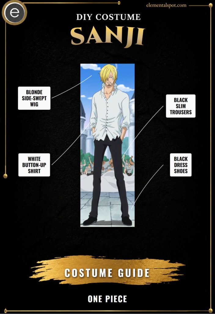 Sanji One Piece Costume
