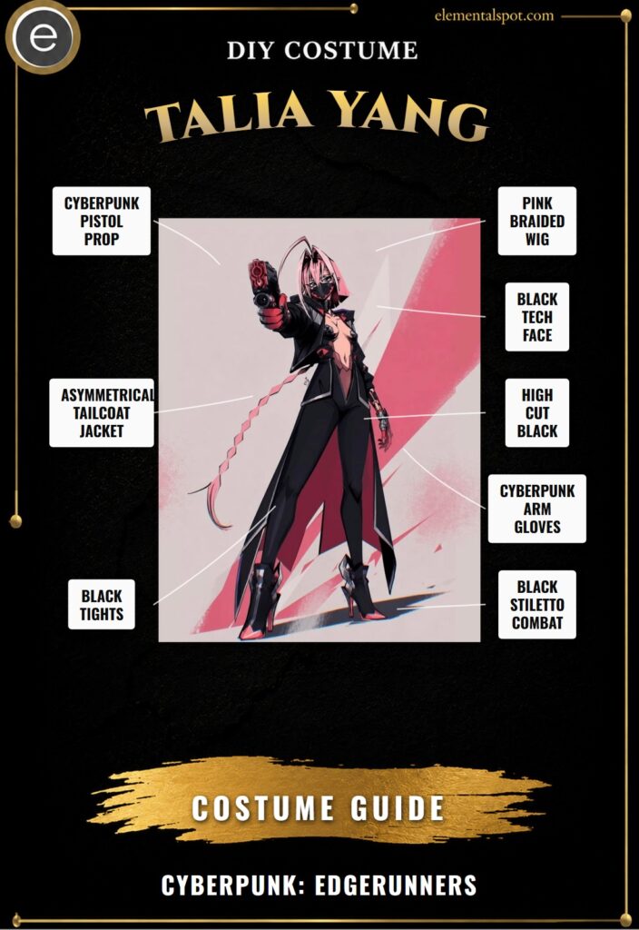 Talia Yang Cyberpunk: Edgerunners Costume