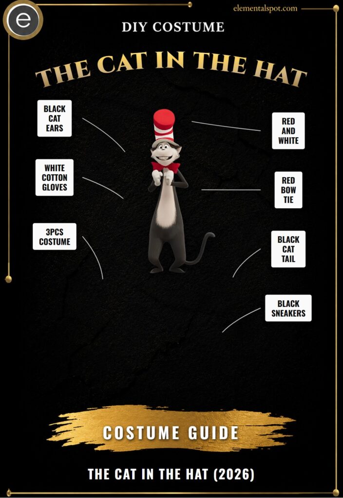 The Cat in the Hat The Cat in the Hat (2026) Costume