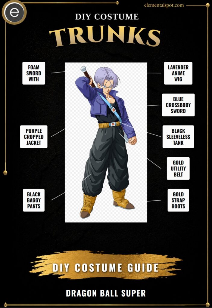 Trunks Dragon Ball Super Costume