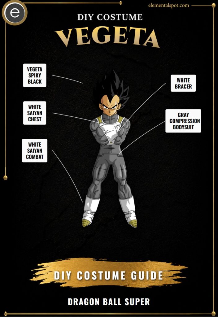 Vegeta Dragon Ball Super Costume