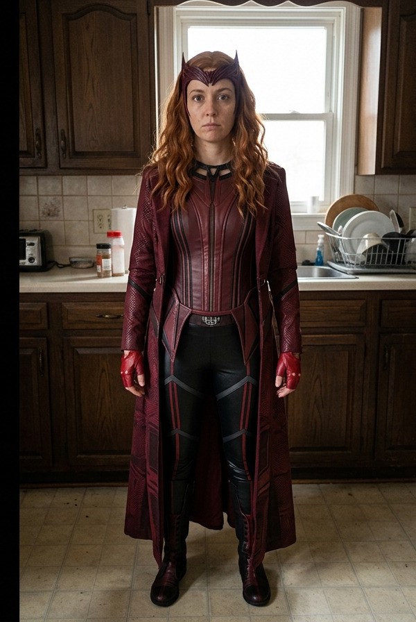 Wanda Maximoff VisionQuest cosplay